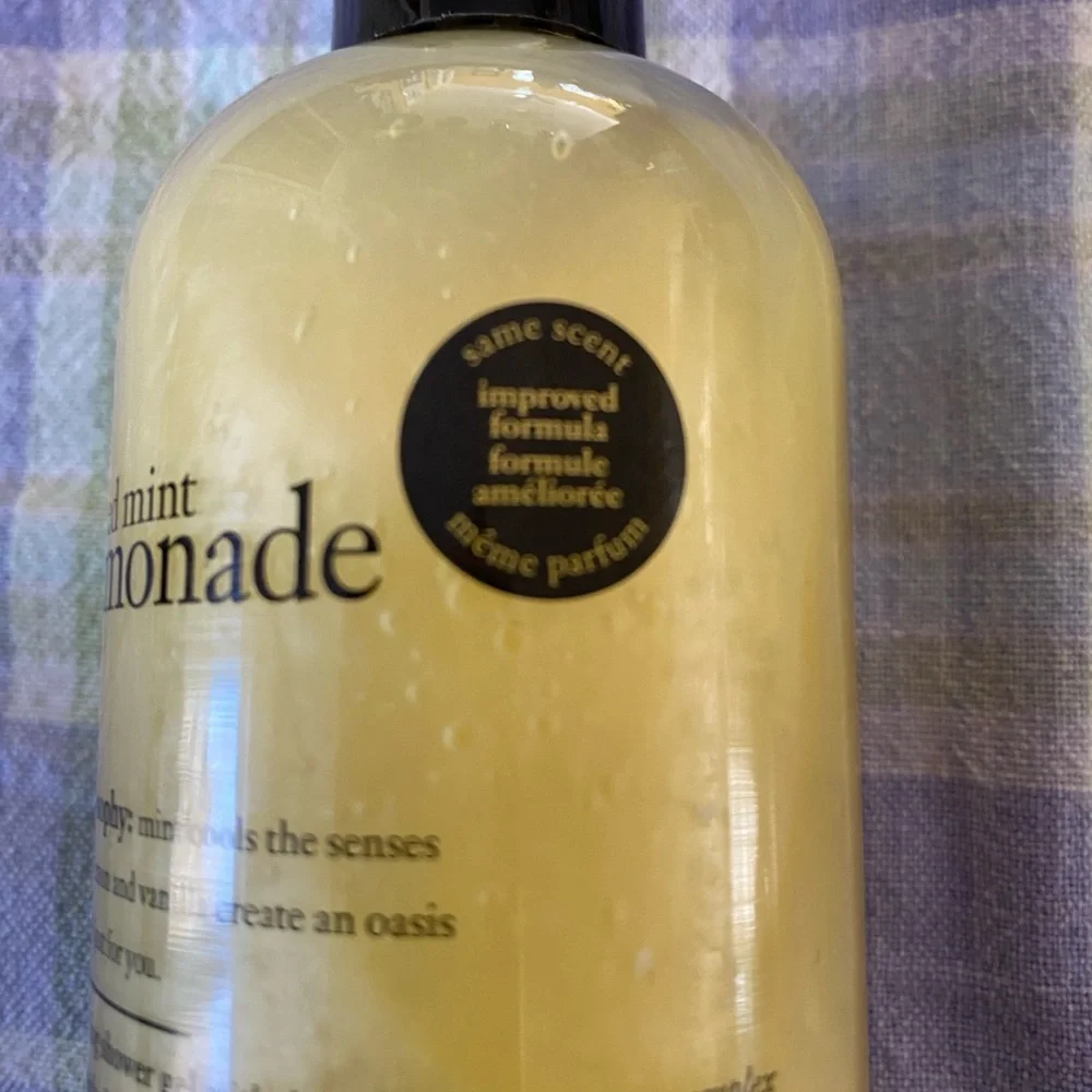 Philosophy Iced Mint Lemonade Hydrating Shower Gel - Yellow